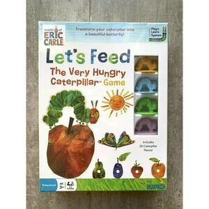 Let's Feed The Very Hungry Caterpillar Game Preschool Ages 3+ SEALED Play Learn